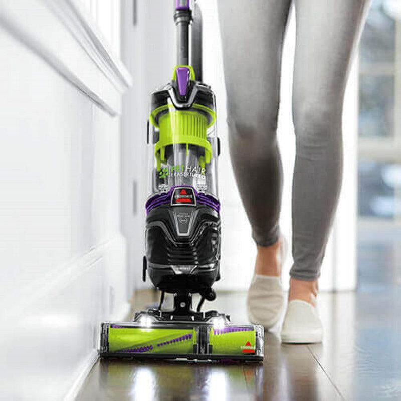 24613 BISSELL Pet Hair Eraser Turbo plus Lightweight Vacuum, Tangle-Free Brush Roll, Powerful Pet Hair Pick-Up 24613