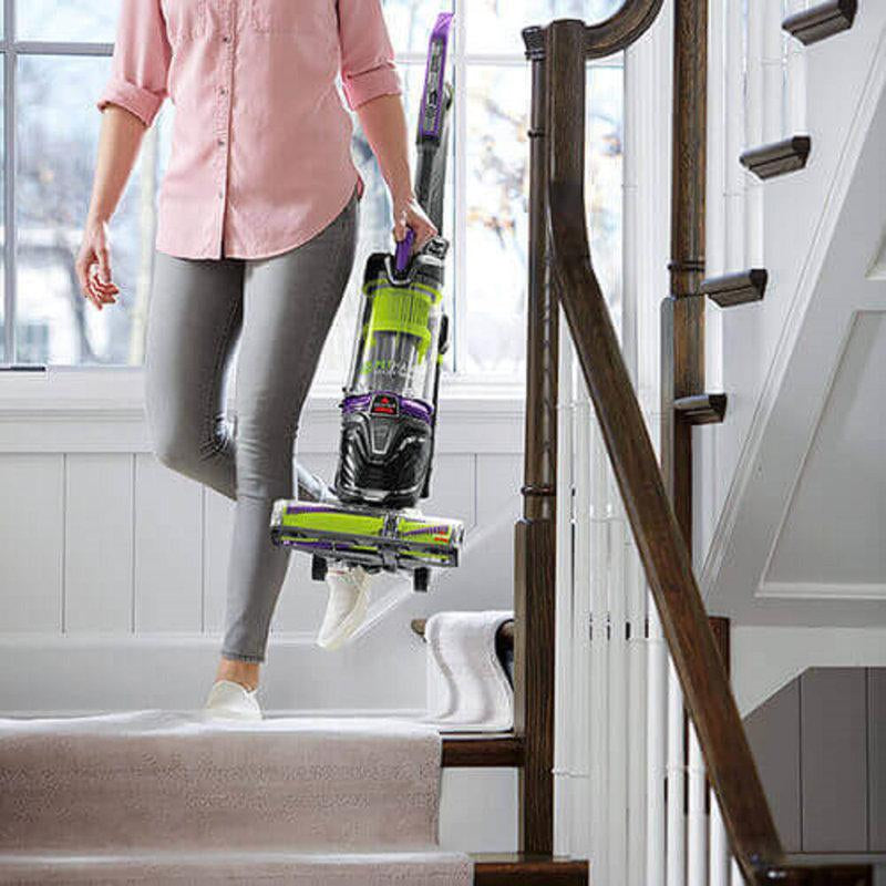 24613 BISSELL Pet Hair Eraser Turbo plus Lightweight Vacuum, Tangle-Free Brush Roll, Powerful Pet Hair Pick-Up 24613