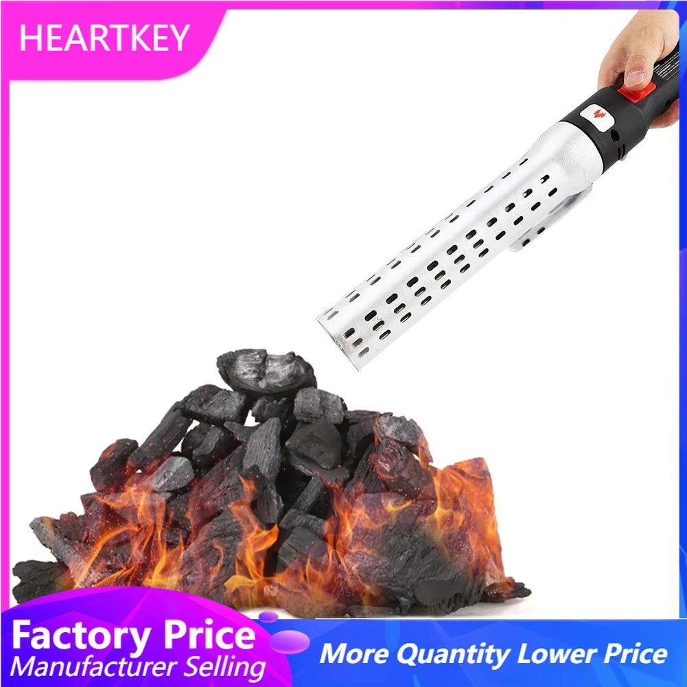 Charcoal Starter Fireguard Looftlighter Igniter Windproof Bbq Lighter Tool Durable Electric Charcoal Chimney Starter